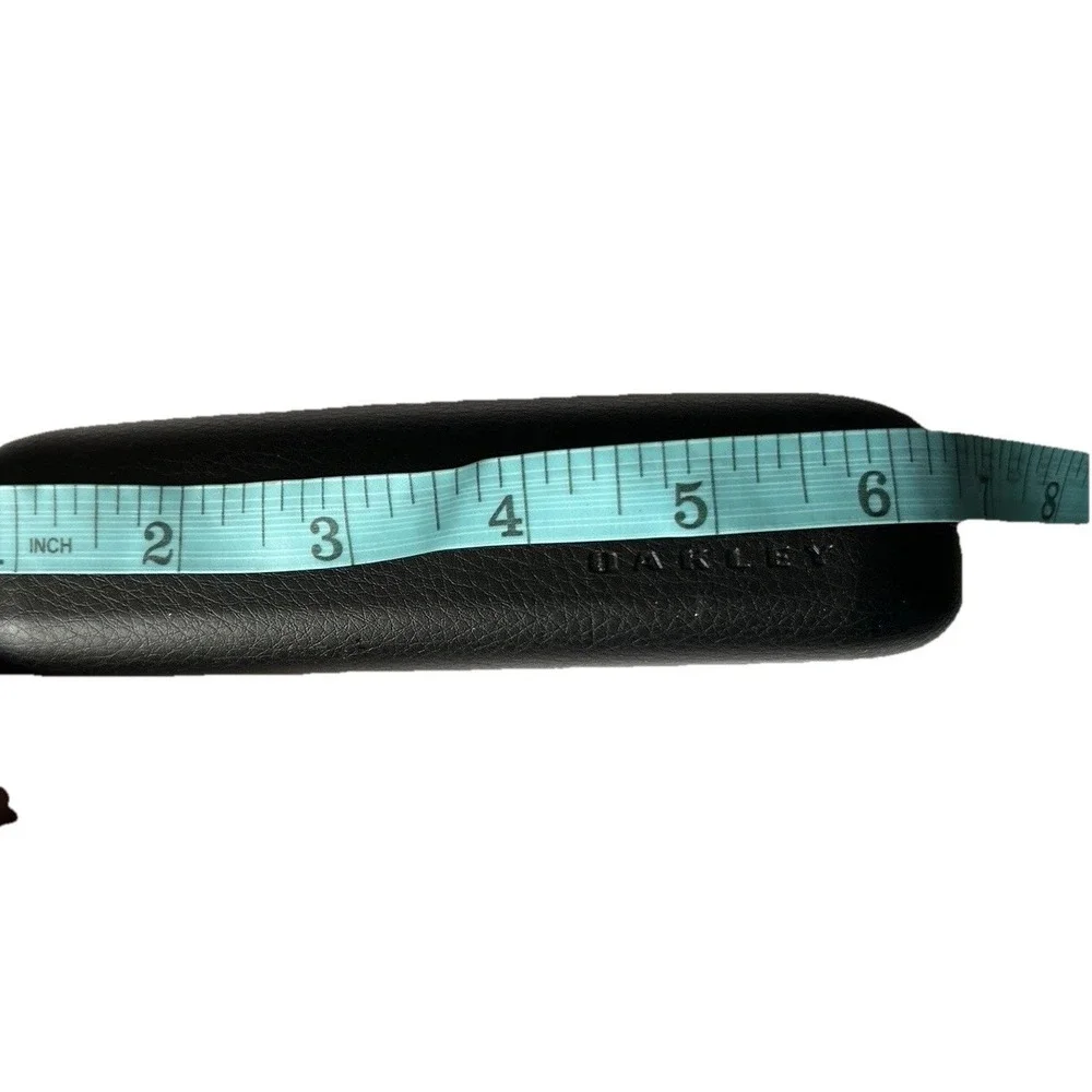 Cool Convenient Travel Black Faux Leather Oakley Hard Shell Glasses Eyewear Case